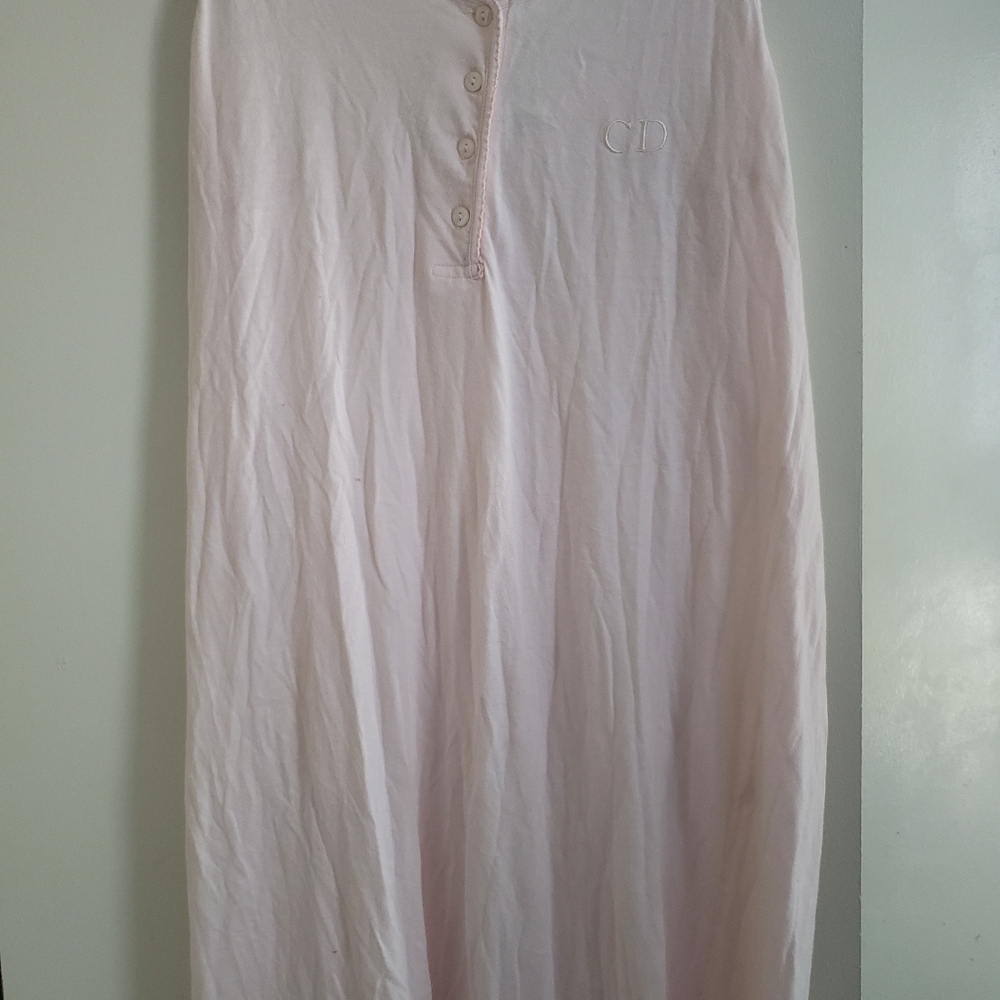 Dior Pink Cotton Nightgown